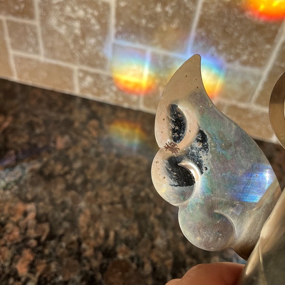 Vintage Metal Angel Candleholder / Tree Topper - Picture 4 of 6